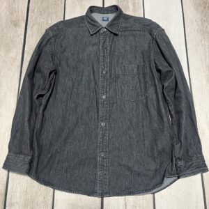 ユニクロ【デニムオーバーシャツ】ブラックが最高すぎた
